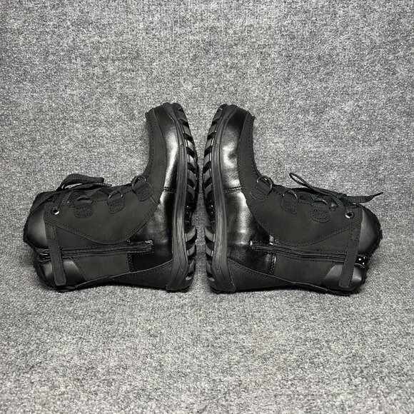 Timberland Chillberg Waterproof Boots Boys Size 2 Black Sherpa Lined - Picture 6 of 8